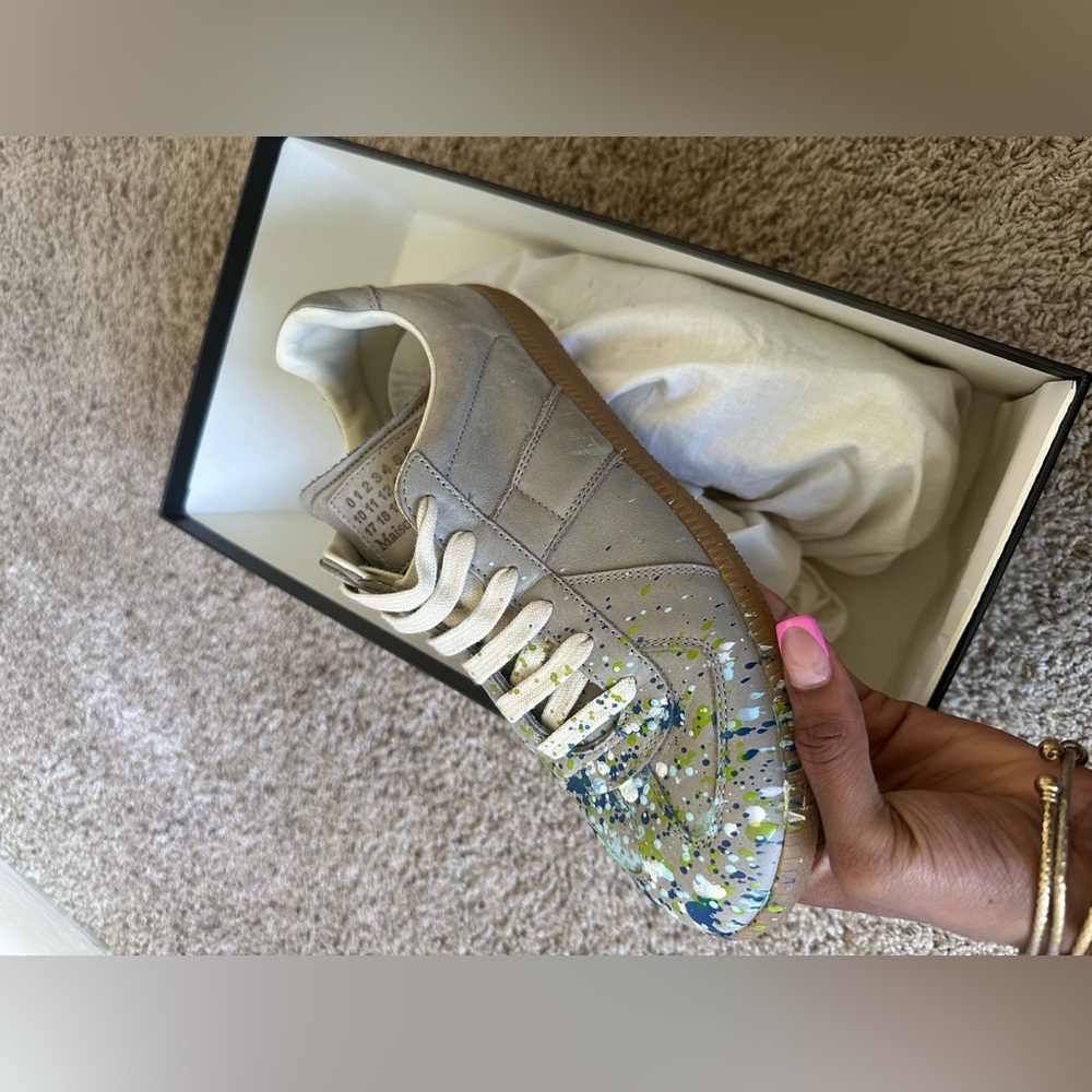 Madison Margiela Splattered paint Unisex shoes